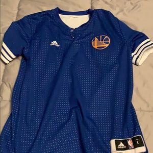 Golden State Warriors adidas practice shirt